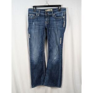 BKE Stella Low Rise Stretch Flap Pocket Jeans Women's Size 27